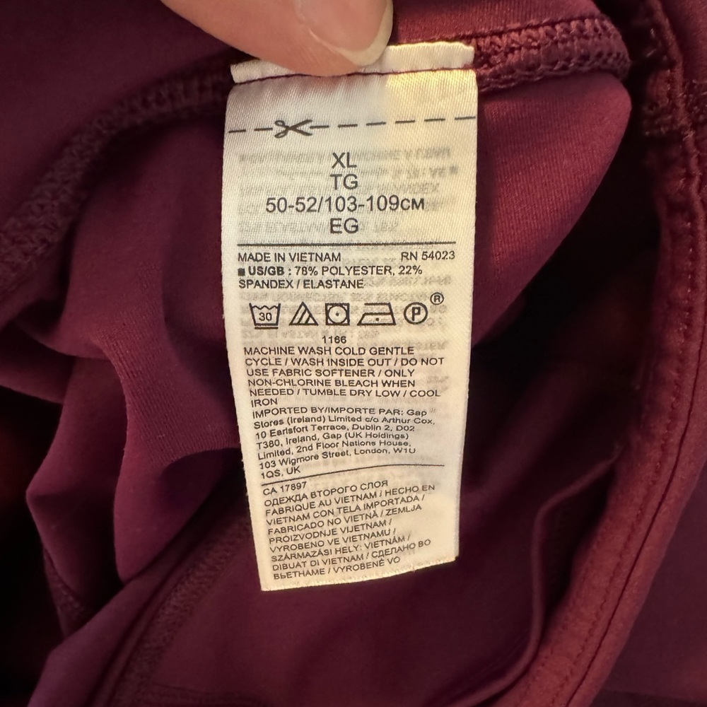 Banana Republic purple athletic pants size XL - Picture 5 of 5